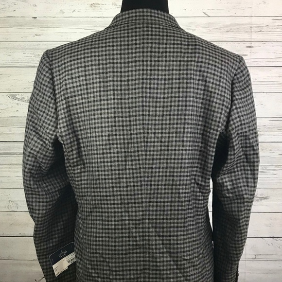 NEW Stafford Mens 2-Button Wool Blazer Mens 48L - Picture 4 of 7